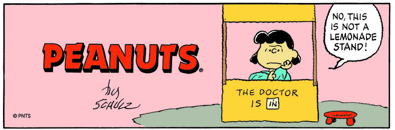 Detail of Peanuts 29.09.1996 © Peanuts