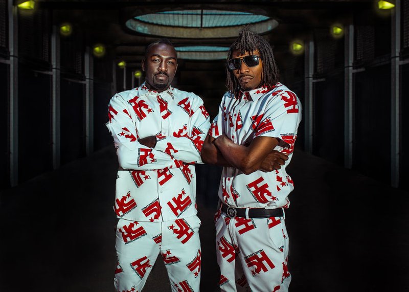  A shot of Heartless Crew in branded outfits